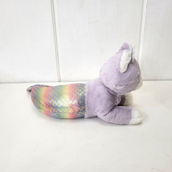 Gund Cat Mermaid Plush Toy Stuffed Animal 16" Long - Picture 6 of 8